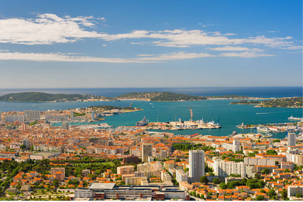 vue du port de toulon