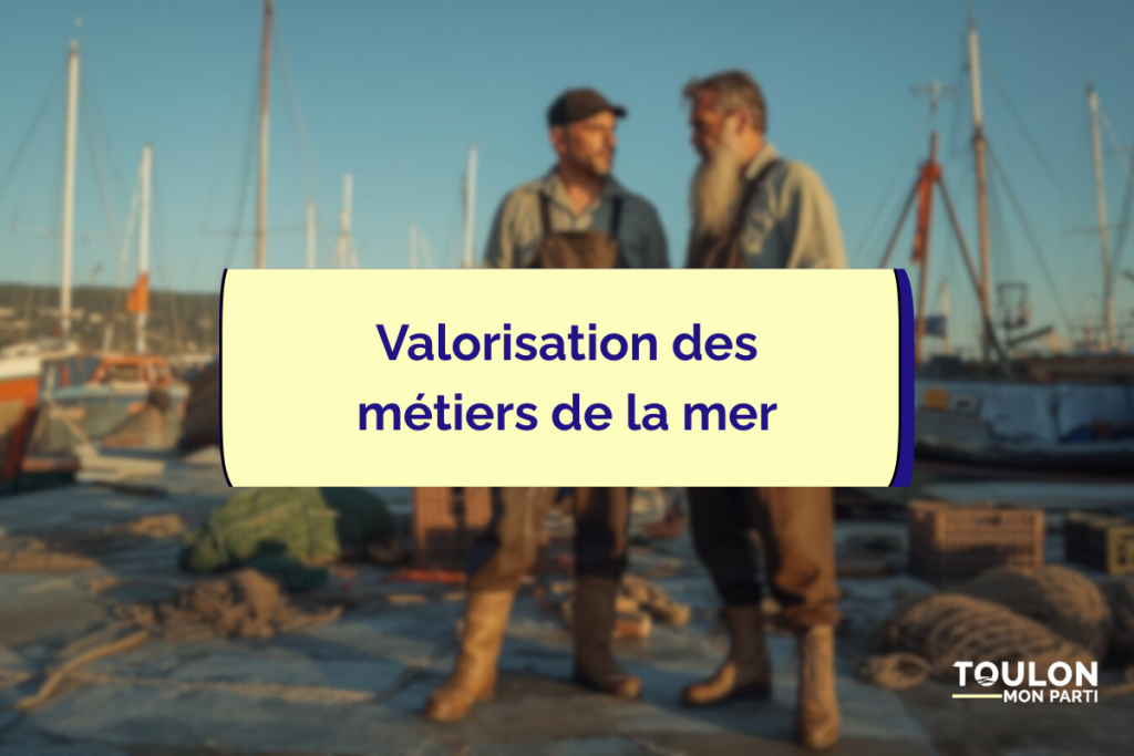 illustration métiers de la mer