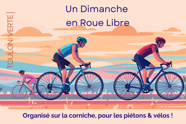 un dimanche en roue libre affiche
