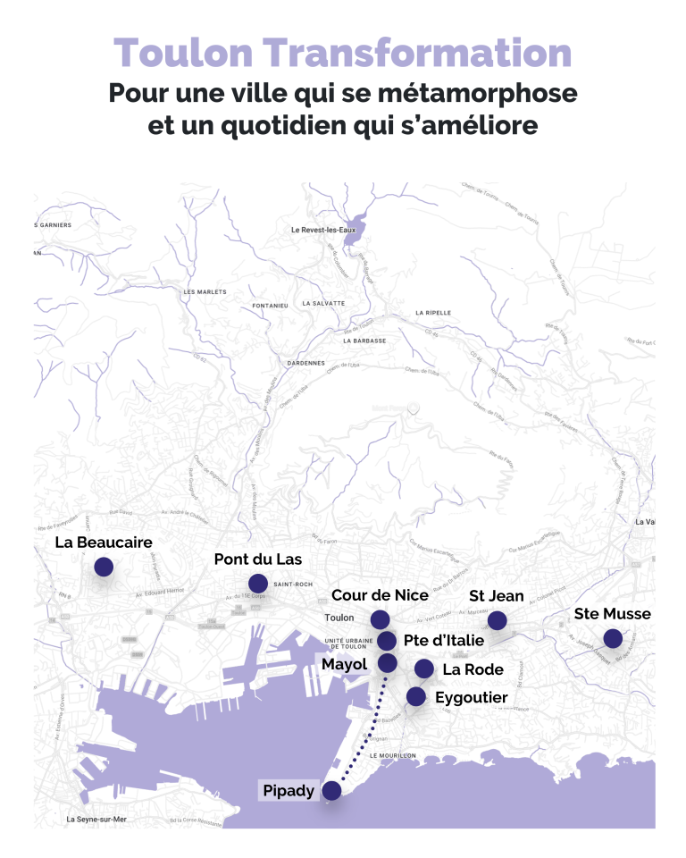 cartographie Toulon Transfo